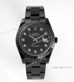 VR-Factory Replica Rolex 41mm Datejust II Black Venom Watch Diamond Markers_th.jpg